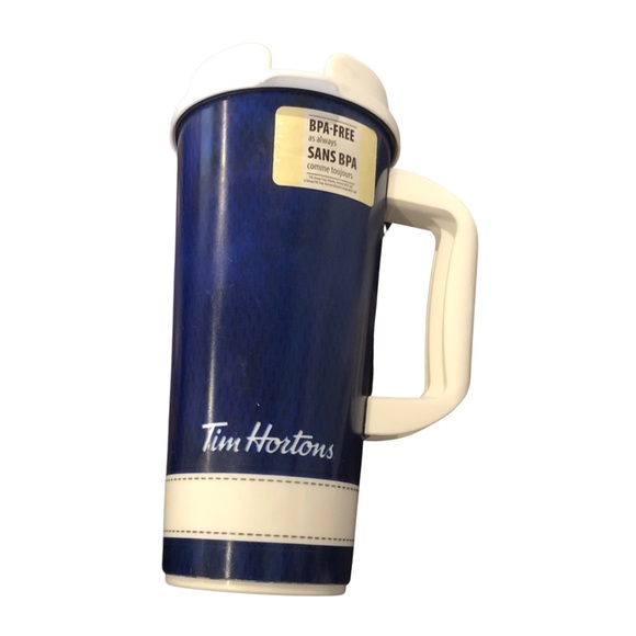 Tim Hortons x Toronto Maple Leafs Tumbler Travel Mug 18 oz - Picture 2 of 5